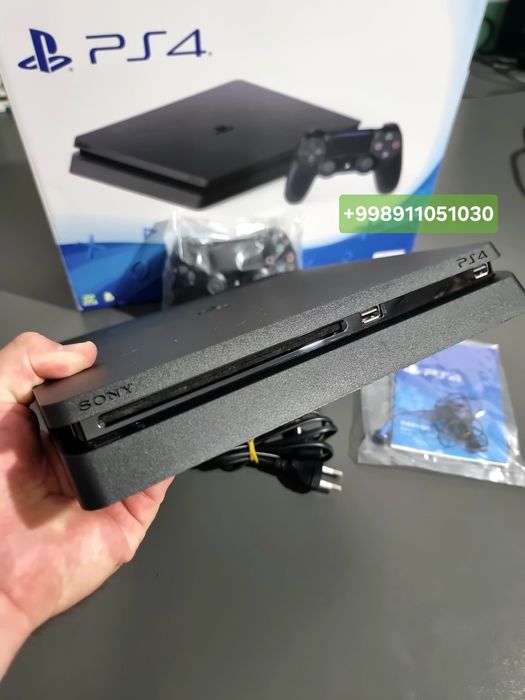 PlayStation 4 slim 1 TB 3 - reviziya yangi karobka dakument