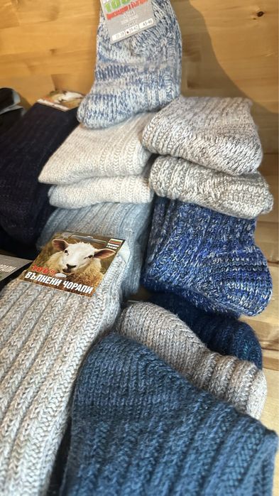 100% вълнени чорапи