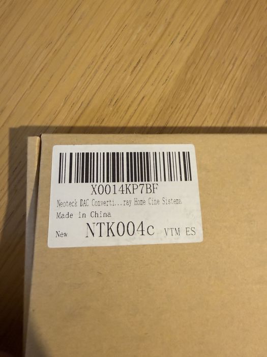 Neoteck DAC Converter 192kHz Optical (Toslink) la RCA – Nou