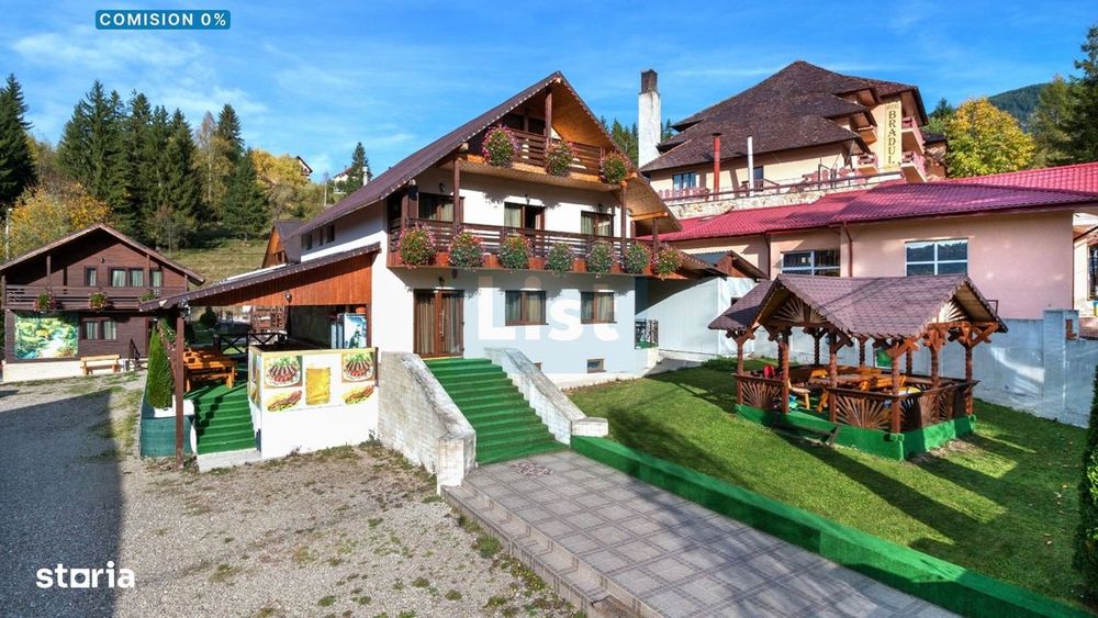 Complex turistic de vânzare, chiar în centrul staţiunii Durău.