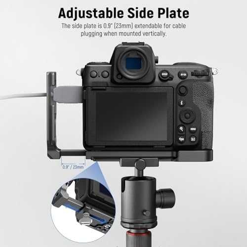 Нова NEEWER Закрепваща Плочка за Nikon Z8 Бърза Смяна, Arca и DJI RS