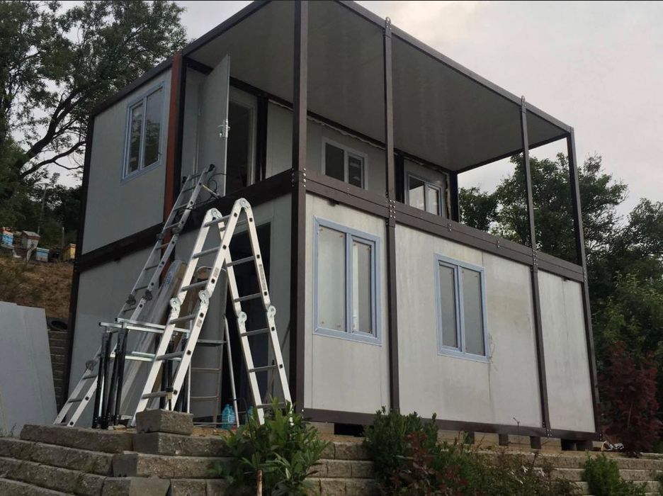 Лизинг фургони контейнер павилион жилищни