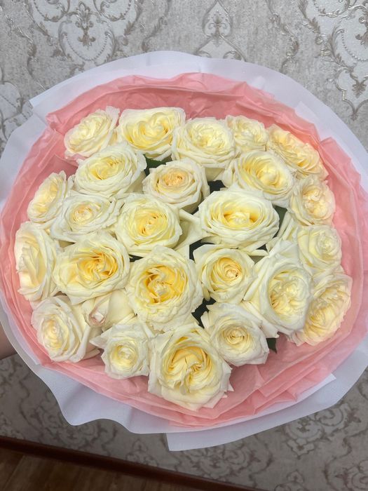 Цветы разные, свежие