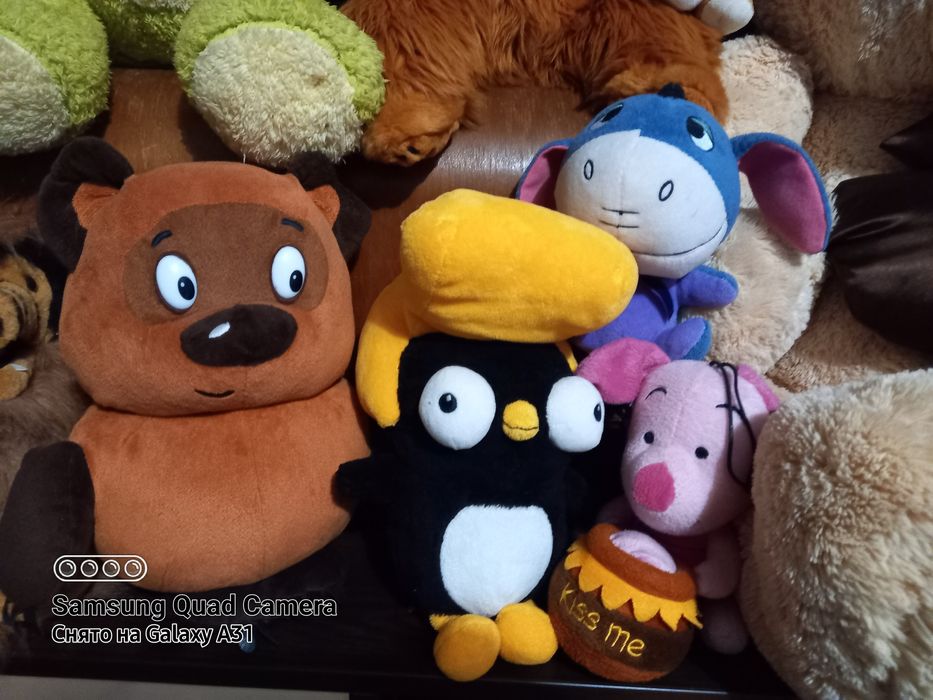 Мягкие игрушки, новые, привозные большие мишки,Тедди