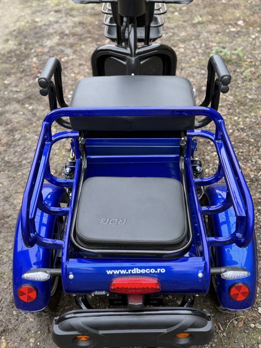Tricicleta electrica RDB Sinoe fara permis, 500W, 2022, 25 km/h