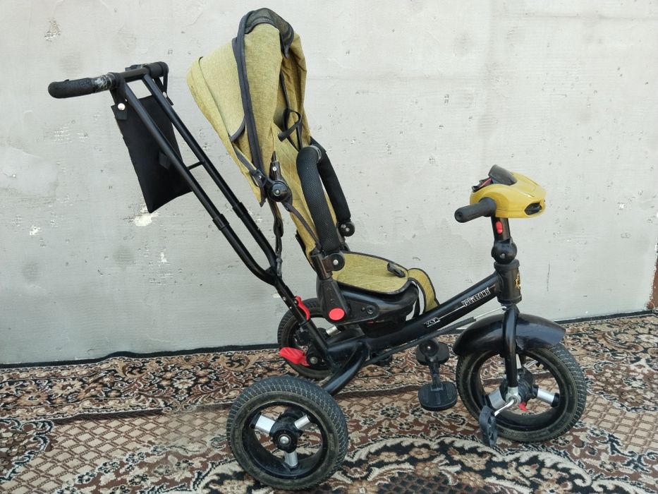 Велосипед коляска машина стуля детский