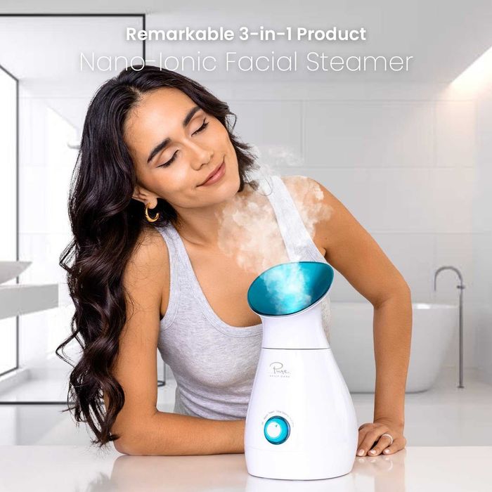 Pure Daily Care NanoSteamer  3-в-1 нано йонен парогенератор за лице