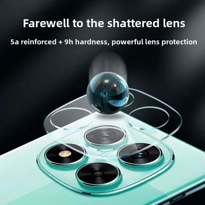 Xiaomi Redmi Note 15 Pro / Pro+ / 3D 9H Стъклен протектор за камера