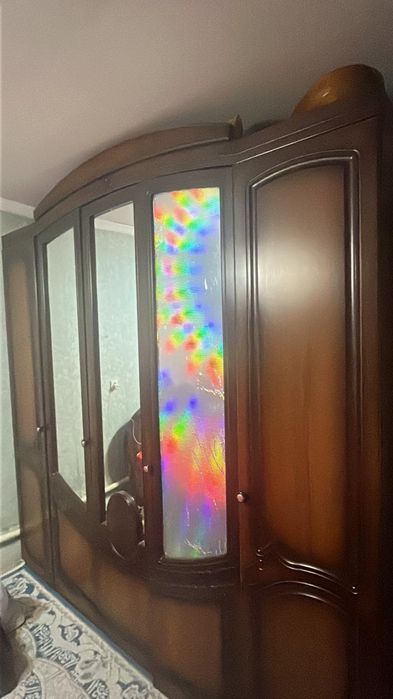 Спальный гарнитур кровать комод. 150 000