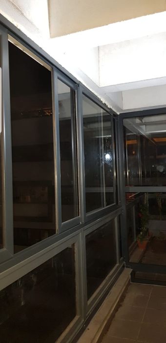 Wintergarten pergole terase cu acoperiș de sticlă și peretii glisanții