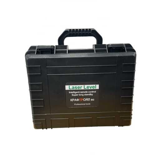 4D лазерен нивелир с 16 линии четири точков със зелен лазер KraftRoyal
