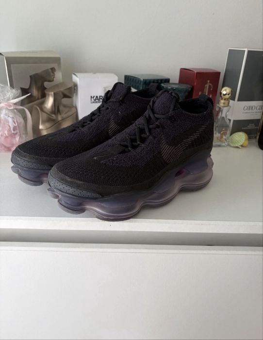Nike Air Max Scorpion в черно и персийско лилаво