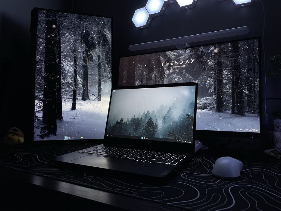 Игровой ноутбук Lenovo IdeaPad 3  RTX 3050 Ryzen 5 5600H