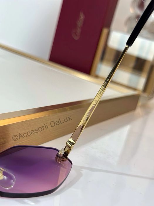 Ochelari de Soare Cartier Panthere CT0433S Full Box [Verificare Colet] As Seen On Rochelle Humed