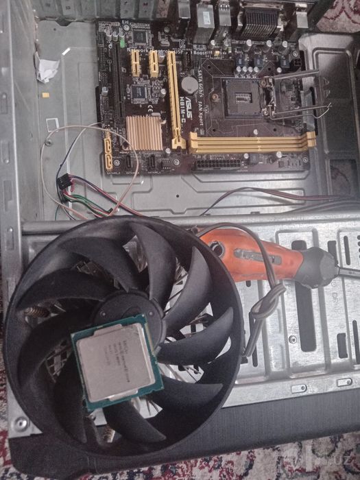Pentium G3220 + кулер + H81 материнская плата