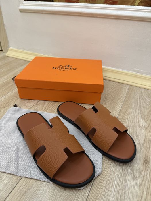 Мужские шлепанцы Hermes