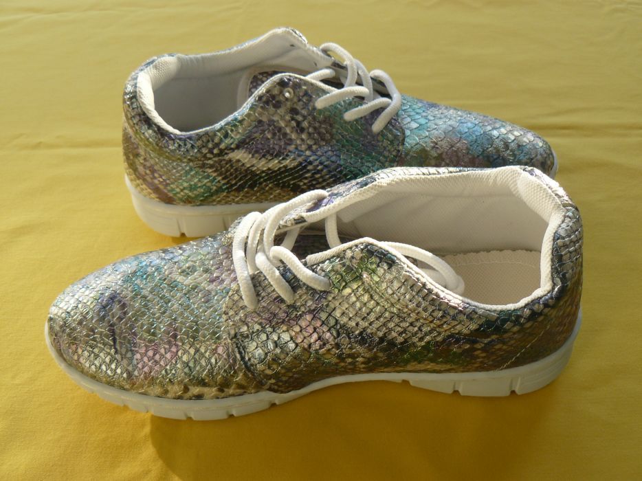 Pantofi Sport/Tenisi Dama NN Imprimeu Imitatie Piele Sarpe,Noi,Spania