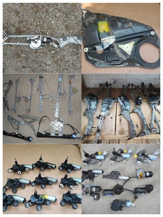 Стъклоповдигачи моторчета и  рамо за чистачка от Мерцедес