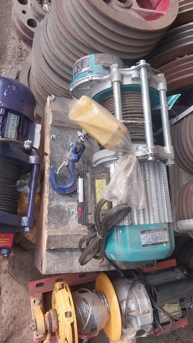 Ручной  тал  электричиский телфир шкиф  дарвоза роликлари сотилади