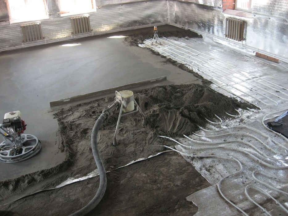 Полисухой стяжка