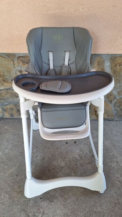 Детски стол за хранене Moni Chocolate