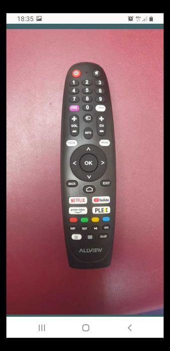 Telecomanda tv Allview Smart Vidaa Originala!