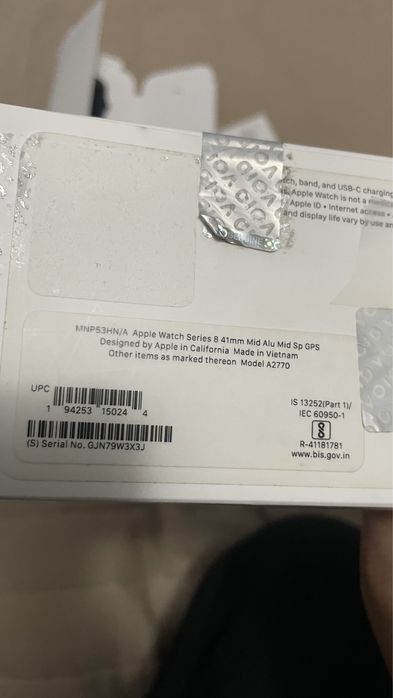 Apple  watch 8 series 41 mm