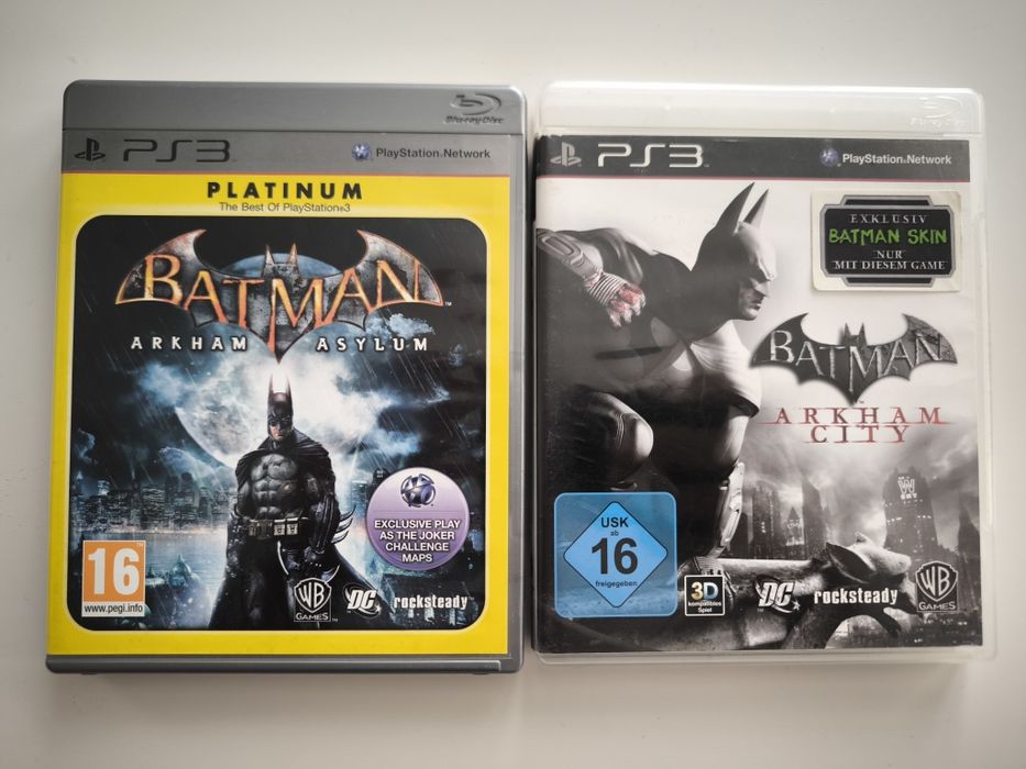 Batman Arkham City Batman Arkham Asylum 20лв.  игра PS3 Playstation 3