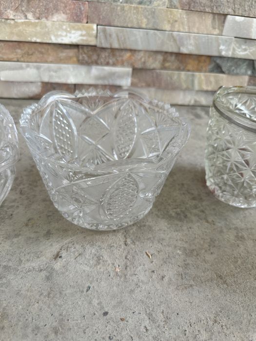 Вазы хрустальные