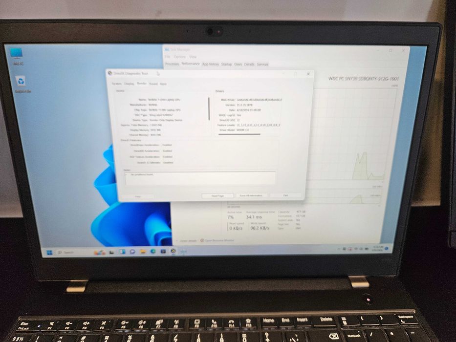 Hope Amanet P10/Laptop Lenovo ThinkPad P15v Gen 2 i7 11th SSD NVIDIA T1200