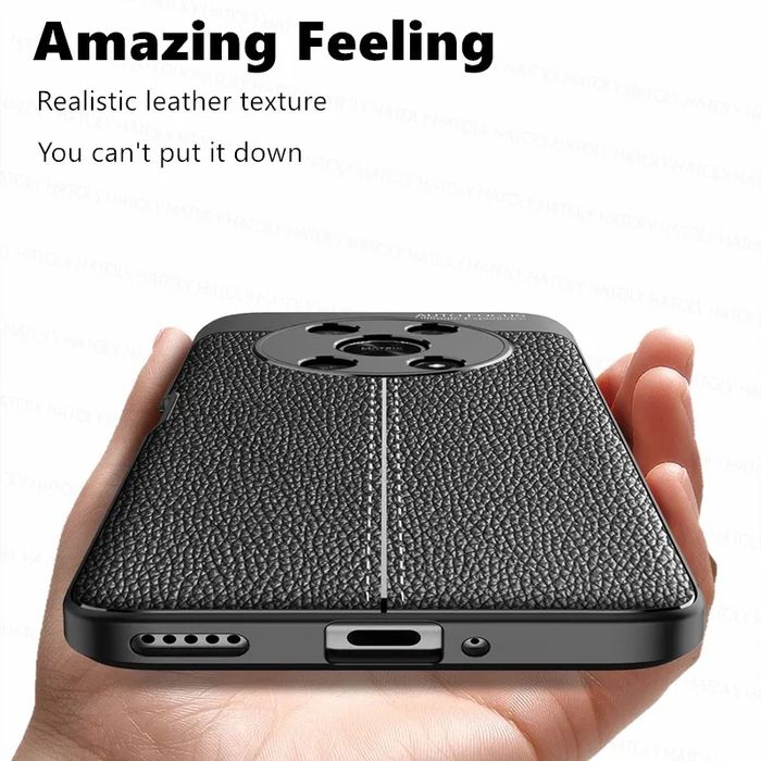 Honor Magic 7 Lite / 7 Pro / Лукс кейс гръб кожена шарка