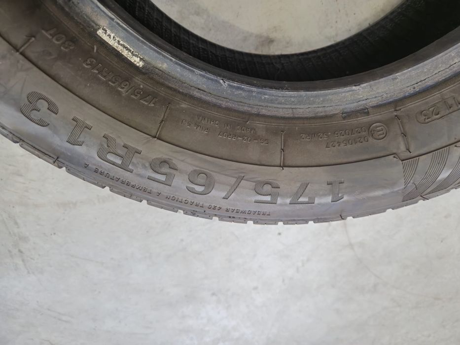4 anvelope vara Radar 175 65 13 ca și noi