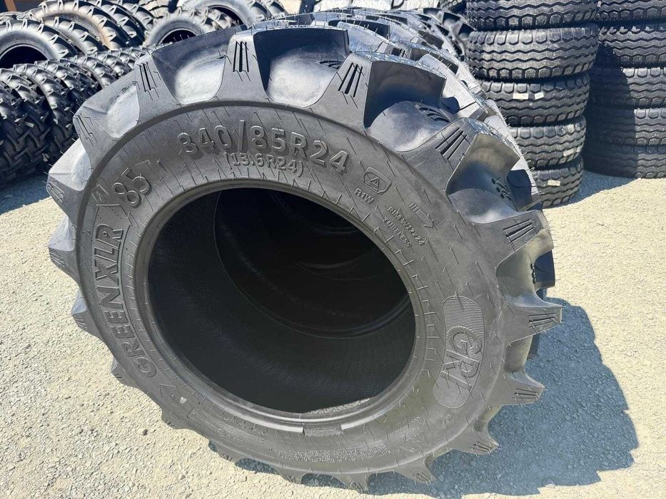 340/85r24 cauciucuri de tractor fata radiale protectie la janta tubeless merg fara camera 13.6R24 13.6-24 deutz same fiat landini solis yanmar zetor