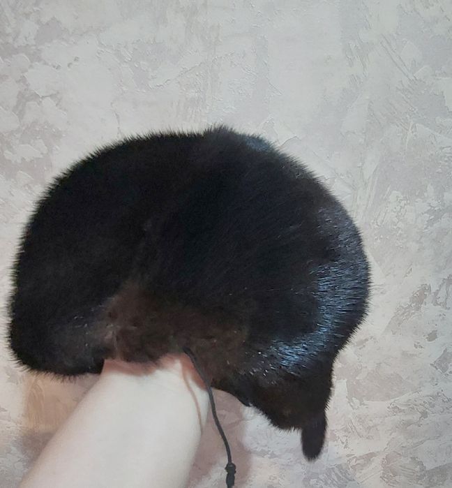 Шапка теплая норка