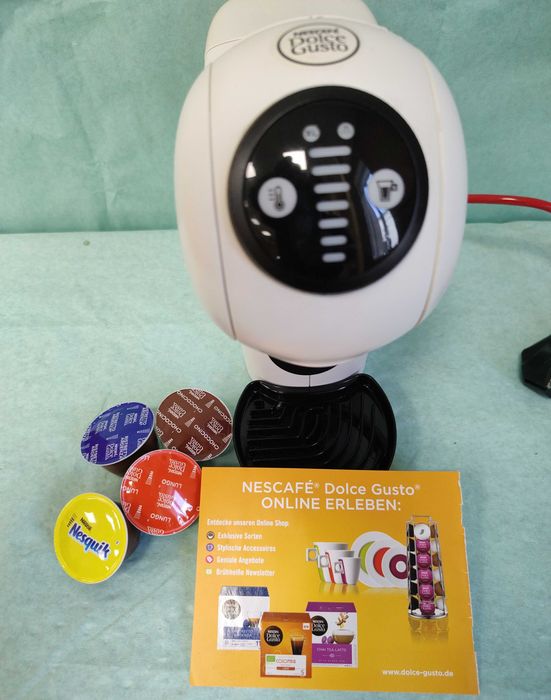 Кафемашина с гаранция 1 година NESCAFÉ® Krups система Dolce Gusto Genio S.White