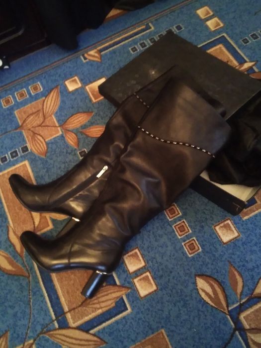 Зимние сапоги европейка