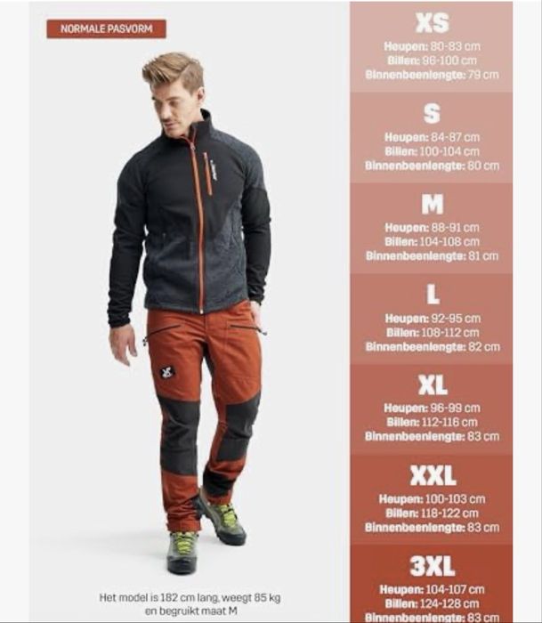 Мъжки хибриден панталон REVOLUTION RACE  Nordland Hidro  Shell.  М/L