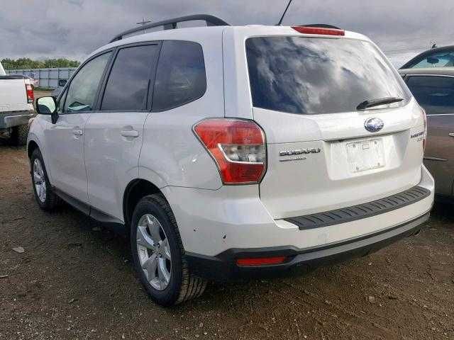 Авторазбор, Запчасти на SUBARU FORESTER SJ 2015