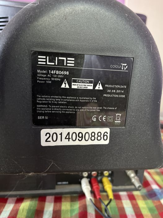 Продавам телевизор ELITE 14 инчов