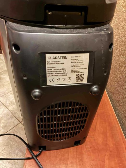 Klarstein наливане и охлаждане на бира