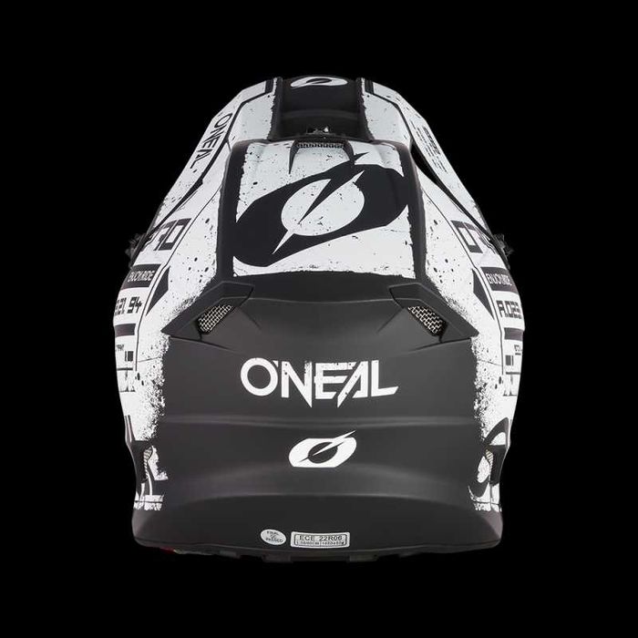 Мотокрос каска O'NEAL 5SERIES SCARZ Black/White V.24