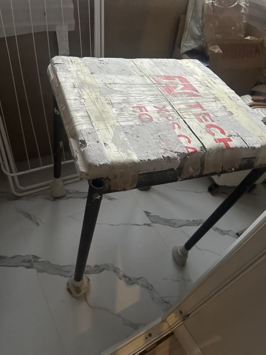 Отдам самодельный крепкий стол