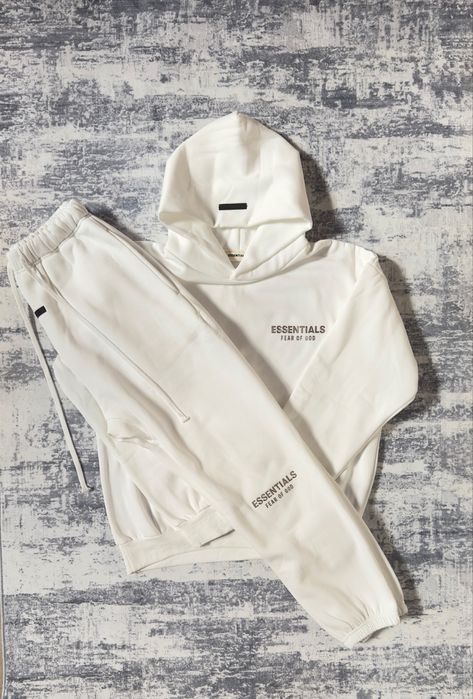 Trening Essentials FOG - Compleu Essentials Fear of God - Alb