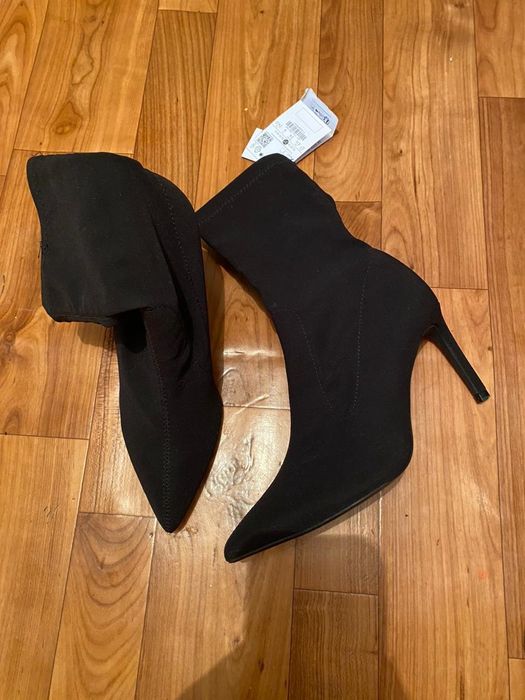 Сапоги замшевые новые