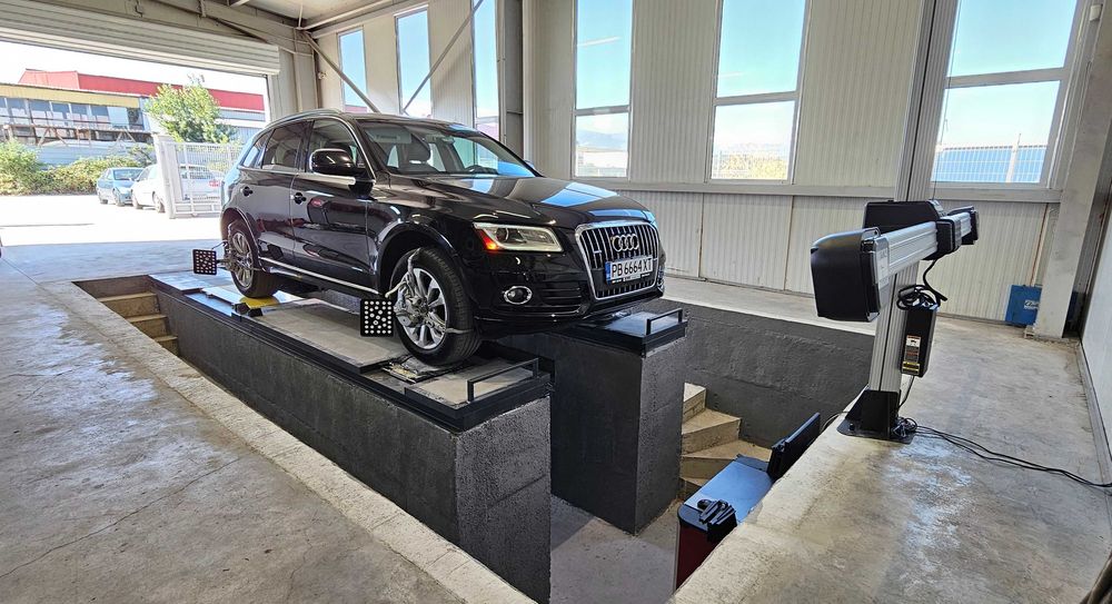 3D Стенд преден и заден мост