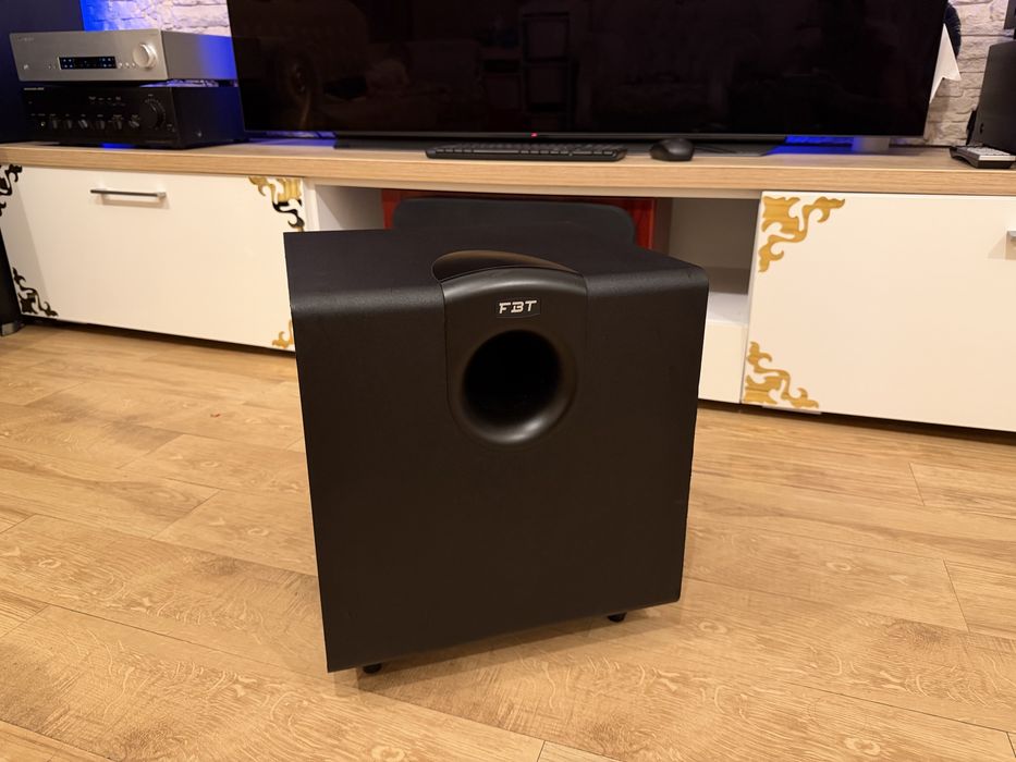 Vând Schimb  FBT Project Sub 1180A – Subwoofer activ HIGH-END | 112 dB SPL | 180 W RMS