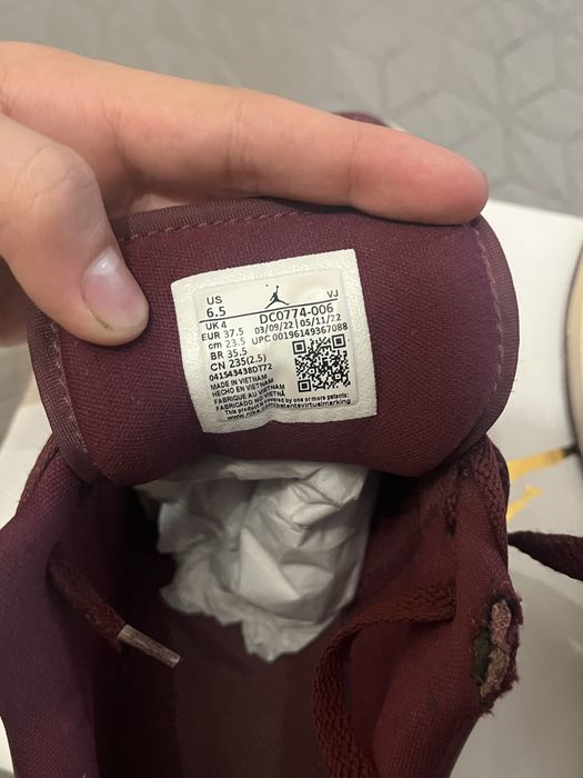 Маратонки Jordan 1 low