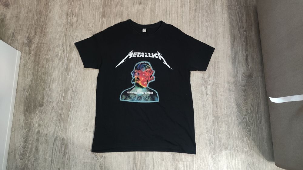 Metallica мъжка памучна тениска