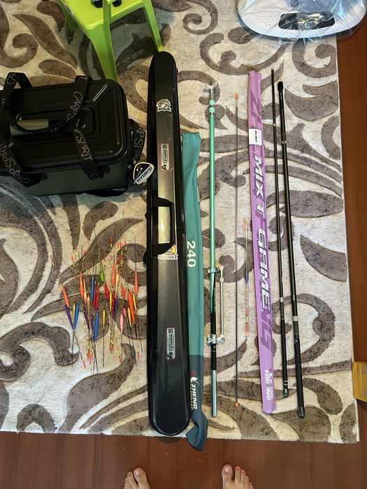 Set complet pescuit stationar