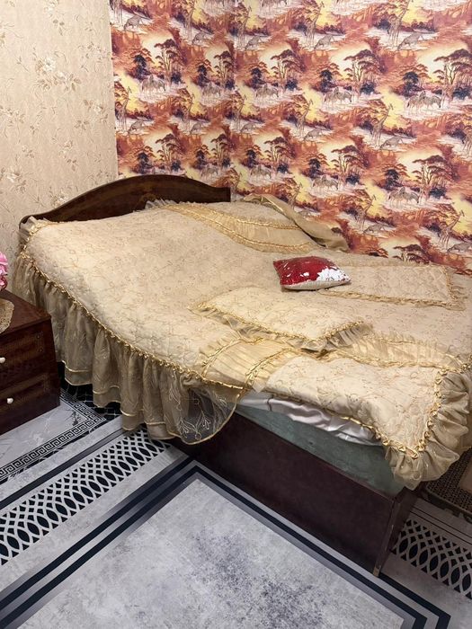 Кровать шкаф тумбочка набор